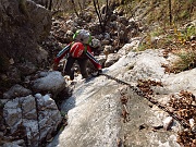 DIVERTENTE CANALONE BELASA AL MOREGALLO Sabato 24 novembre 2012  - FOTOGALLERY